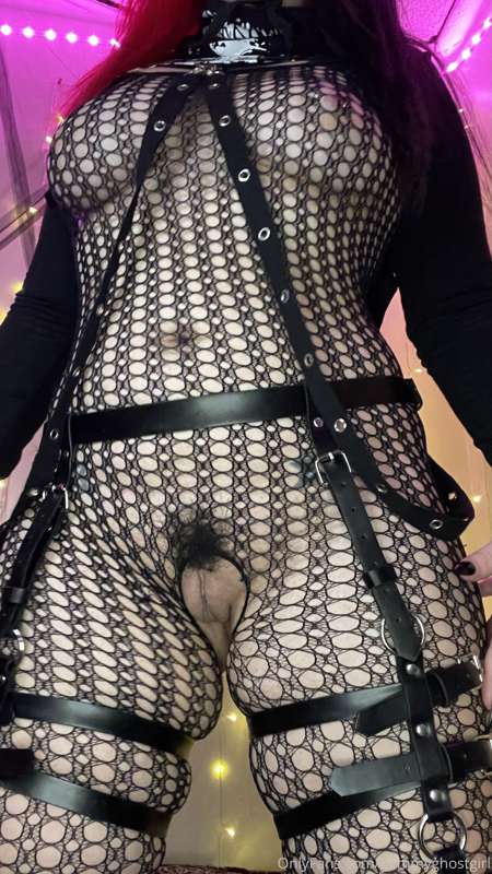 My fishnets are already ripped for easy access, what are you.. 3