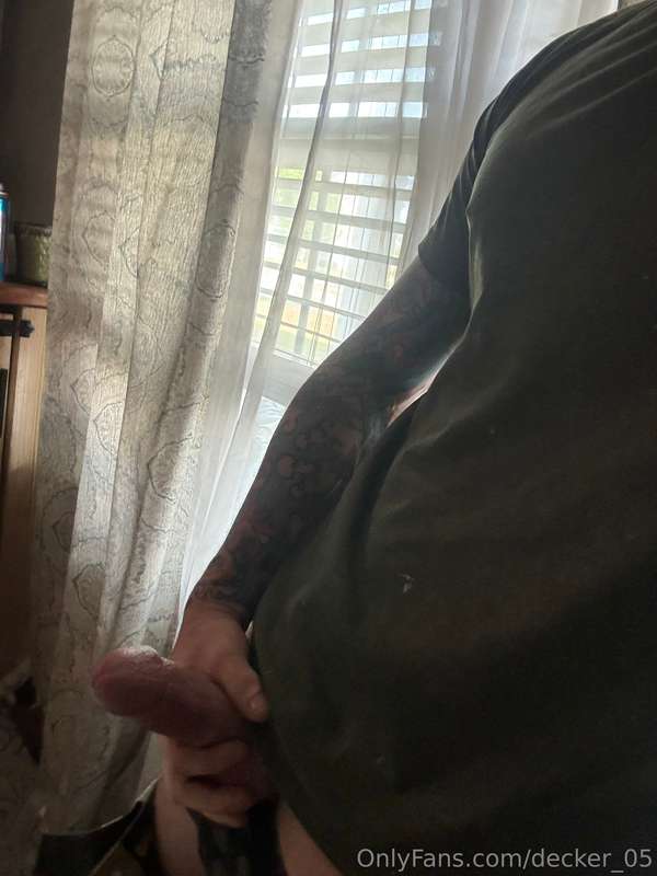 Off to work  had to say hello first 😈