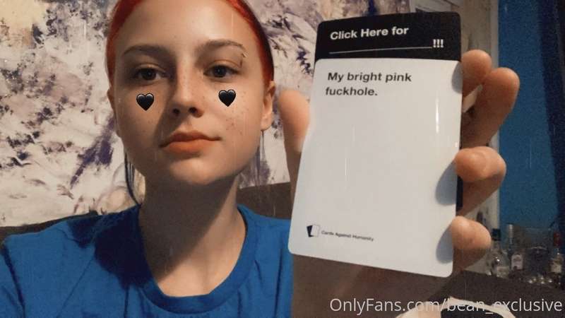 Playing cards against humanity and just found the PERFECT co..