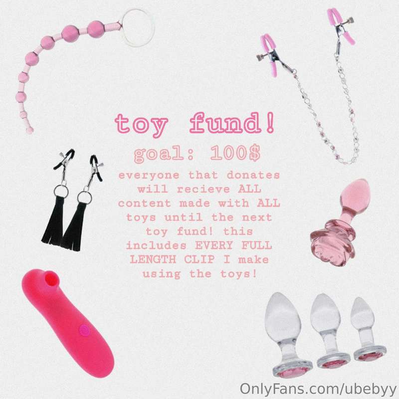 🌸 TOY FUND UPDATE 🌸

WE'RE FULLY FUNDED! I'll be updating th..