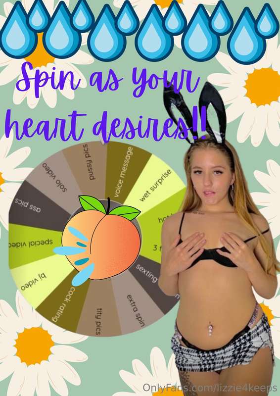 ***SPIN PLAY*** 😏💦  👋 As we dive into August, also known as ..
