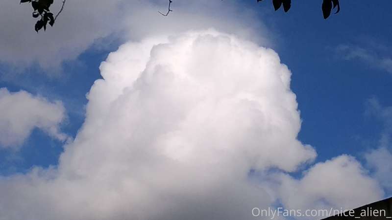 The sun is not behind the clouds, it's reflecting on them. 2