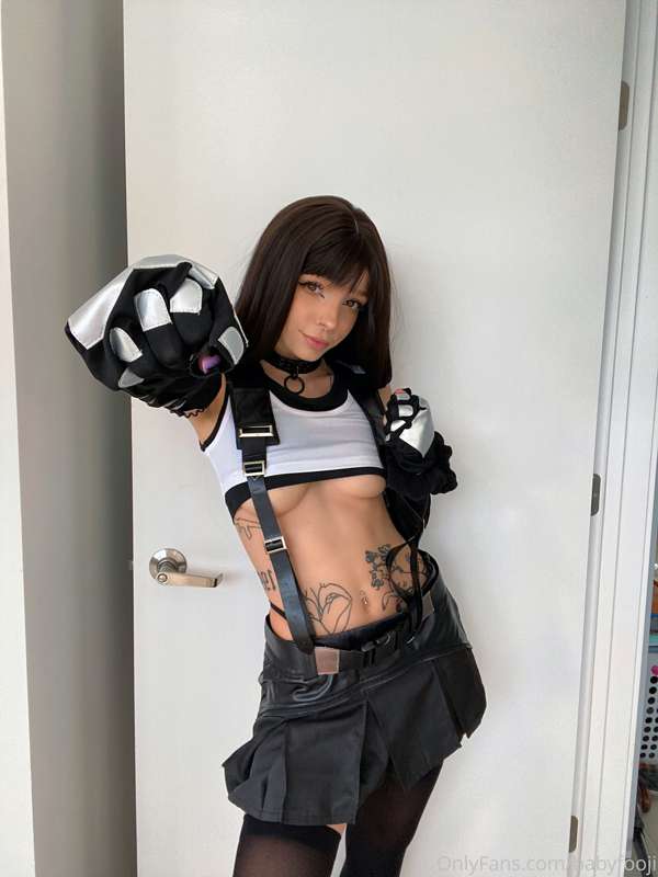 BOOBIES AHHA 🥰🥰 Tifa set pt. 1 🖤㊗️🍒😋 4