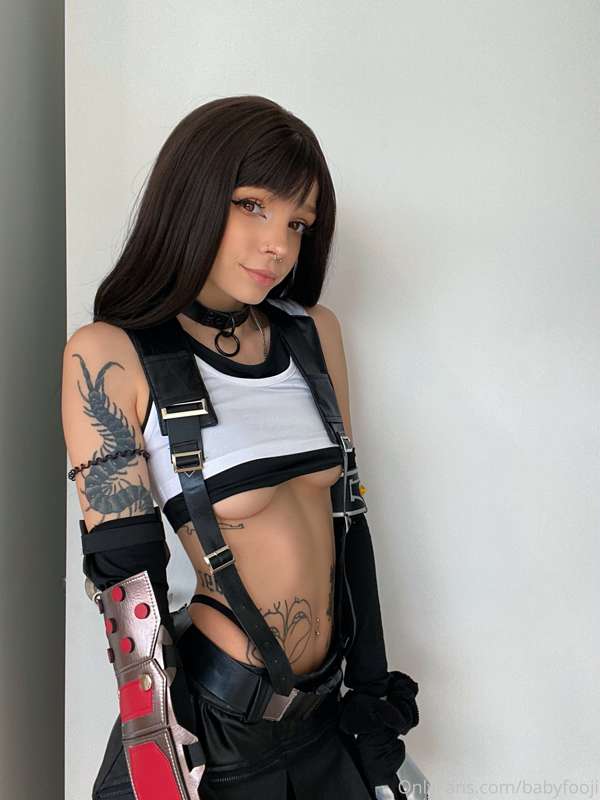BOOBIES AHHA 🥰🥰 Tifa set pt. 1 🖤㊗️🍒😋 37