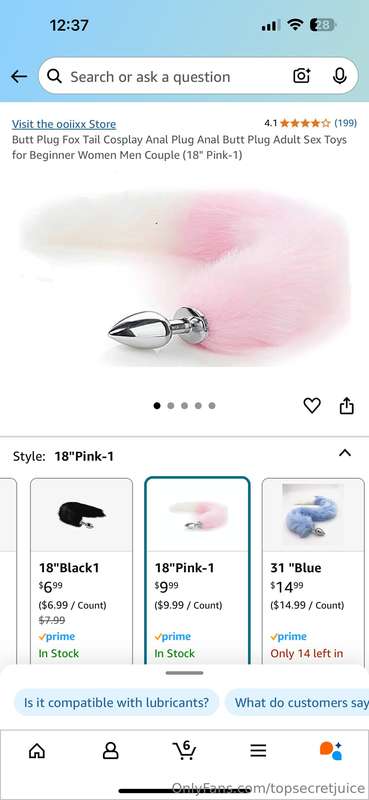 should I get a butt plug ? 👀 which one 🙇🏽‍♀️ tell me in my m.. 1