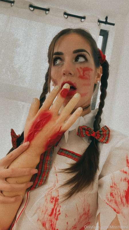 • Ayer hice un nuevo contenido para ti 😈 de Halloween 🎃👻 ¿Es..