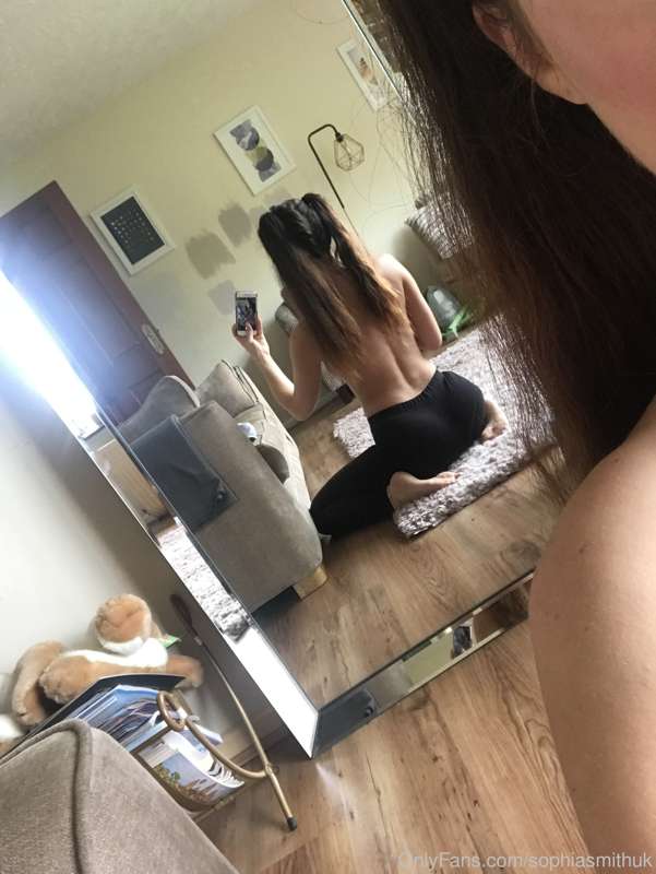 pigtails and a very peachy posterior! 13