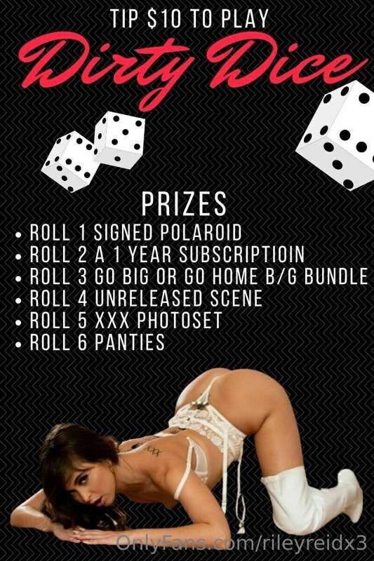 🎲 ***Riley's Dirrrty Dice*** 🎲 is lady luck on your side 😈 o.. 2