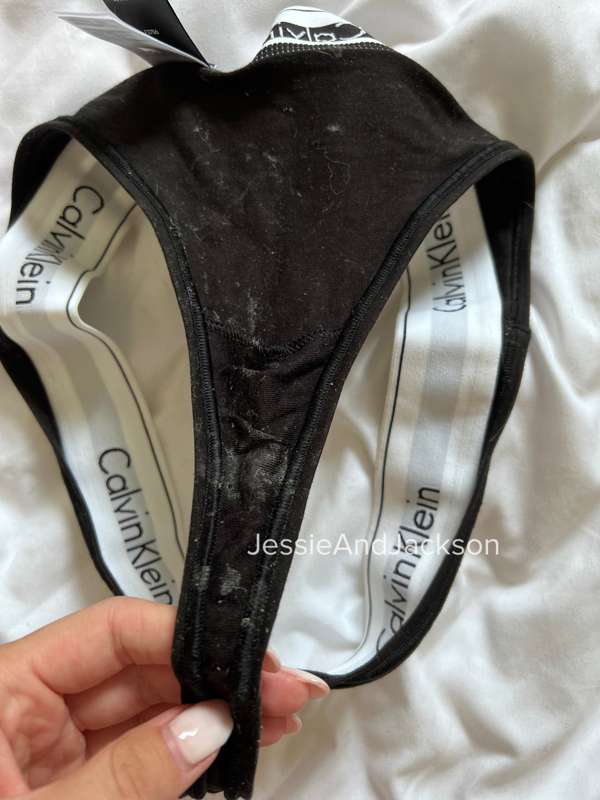 **Dirty panties**
These are the panties I got fucked in in t..
