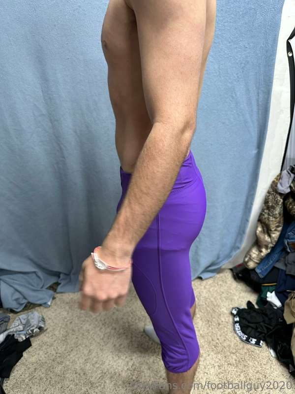 More of the private in football pants! 34