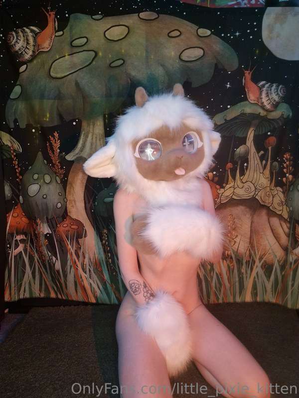 My newest fursuit, Haruki the Sheep 🐑 4