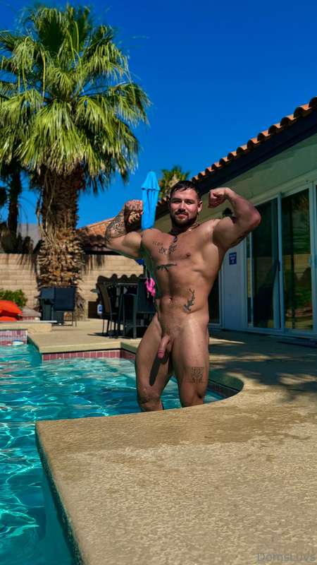 Me at the pool being a fool 😂 10