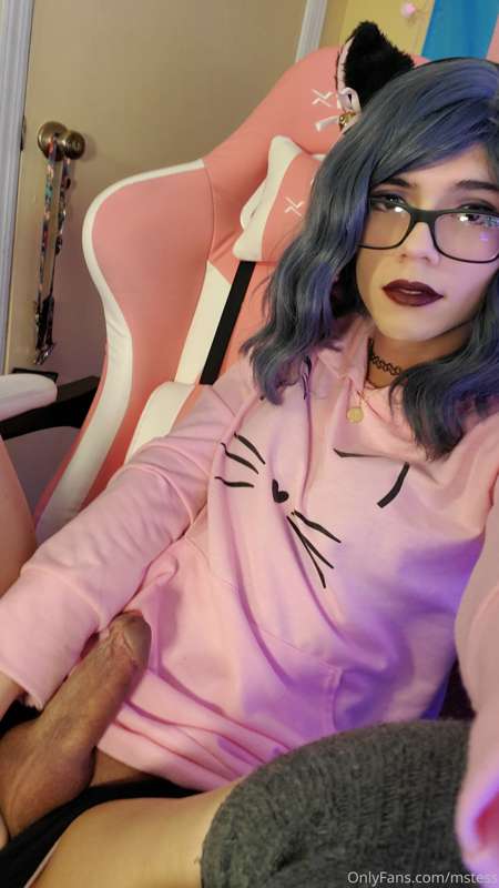 Pink kitty :3 5