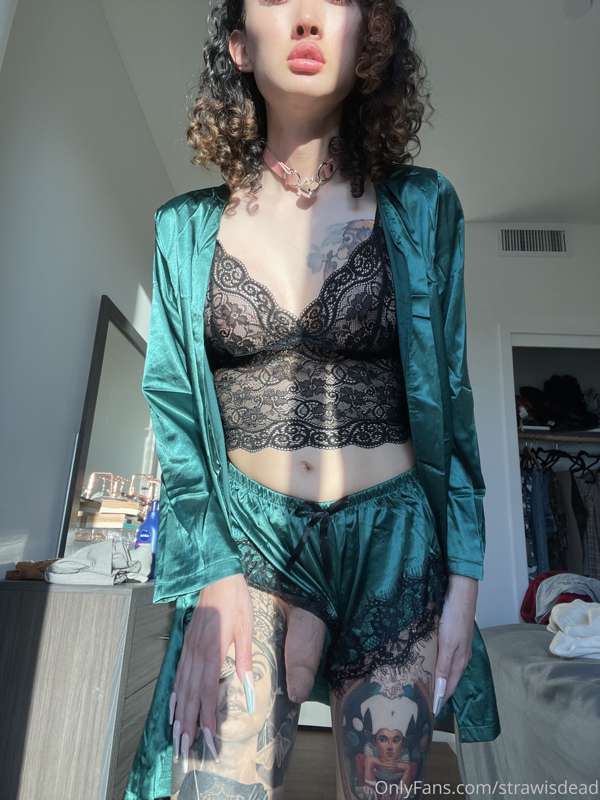 Part of me wishes I could just wear lingerie all the time. I..