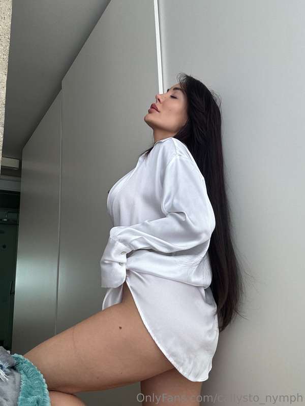 A size-less shirt, bare legs, and a lot of pre-birthday anti..