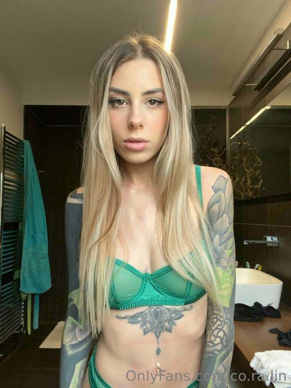 Il verde mi eccita tantissimo e mi fa pensare a tante cose c..