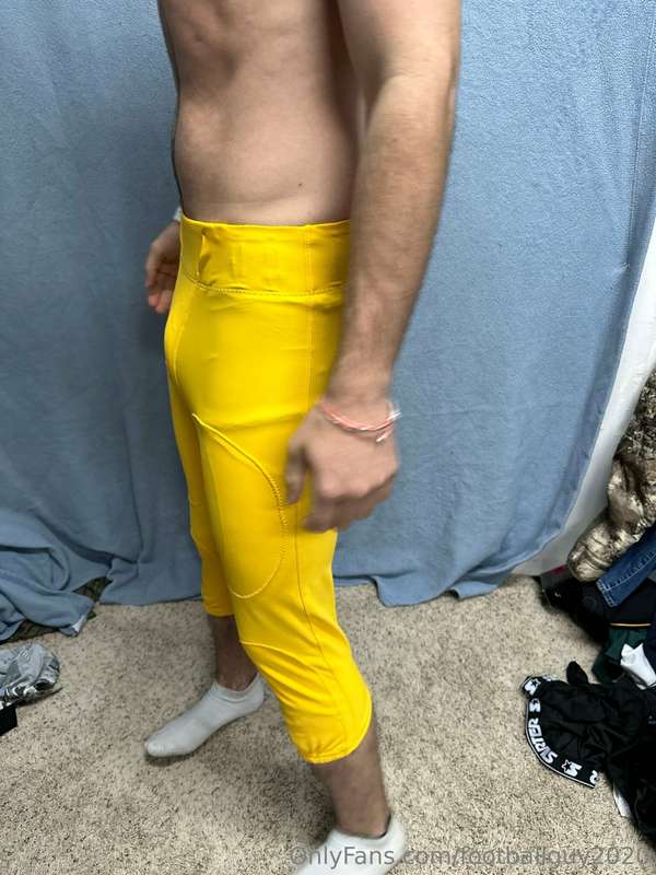 More of the private in football pants! 23