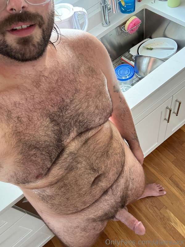 have a thing for hairy, sweaty boys? Took these between sets.. 8