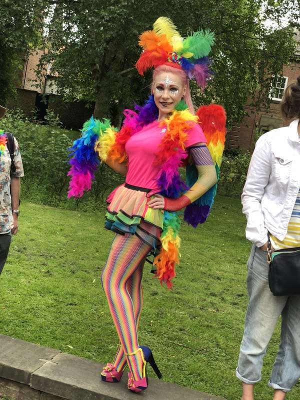 York Pride 2018. I didn't start the day just in my bra but I.. 3