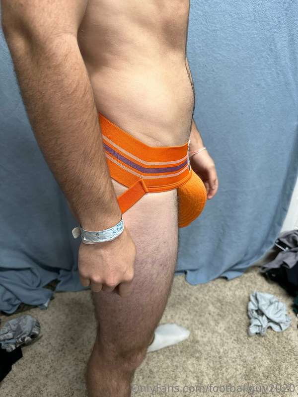 The private and some sexy undies and an orange jockstrap! 22