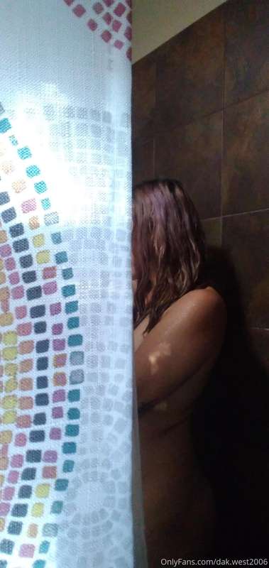 Just hiding out in the shower. You know you want to join me...