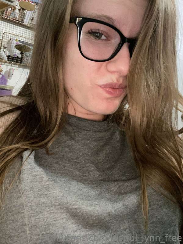 First night at my new job! What color bra you think I got on..