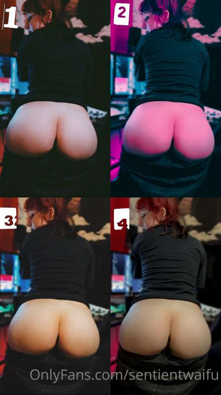 *Which edit is your favorite?*
**(1, 2, 3 or 4?)**