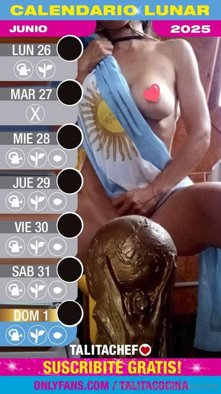 Ya salió tu calendario lunar de Junio para potenciar tus cul.. 4