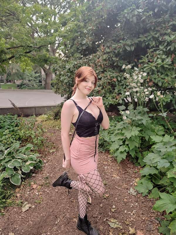 I always dress slutty when I go out w friends lol
