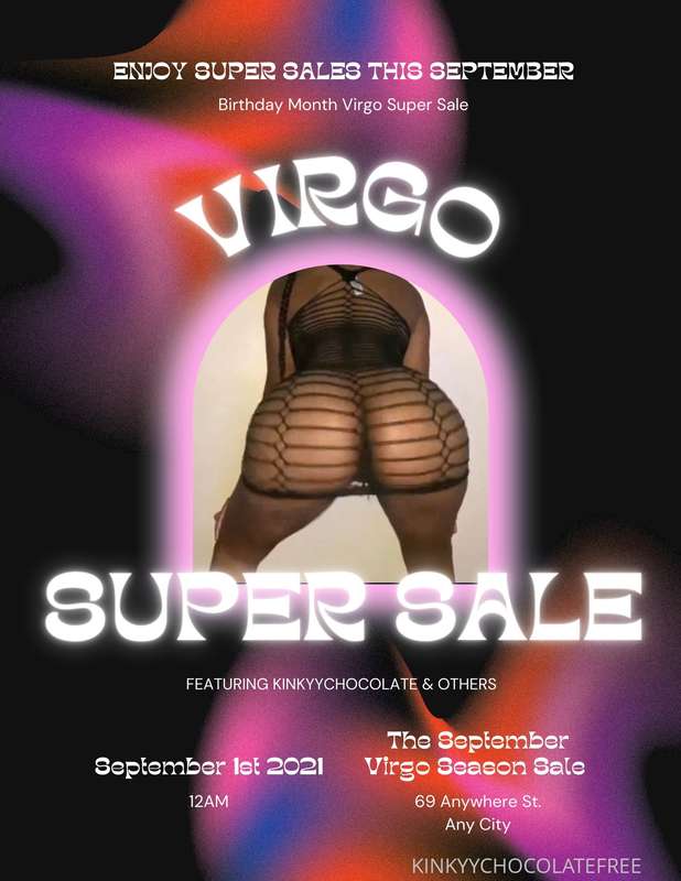 ♍️VIRGO SUPER SALE♍️ Featuring @kinkyychocolate