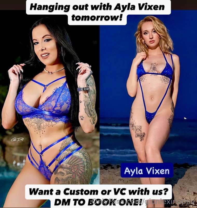 Tomorrow I will be spending the day with the gorgeous Ayla V..