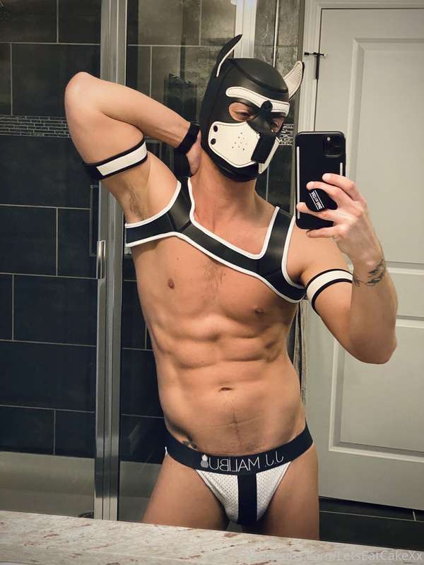 Got my 1st #PupPlay gear for fucking guys who don’t want the.. 4
