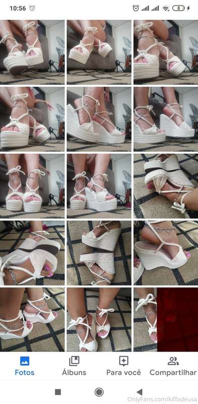 I just did a lot of heels pic with pink nails. Send me 10$ t..