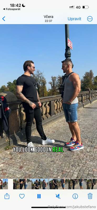 Met my australian crush  in Prague. Made sure not to miss th..