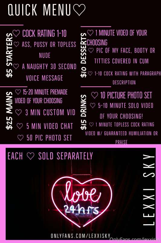Quick Menu♡