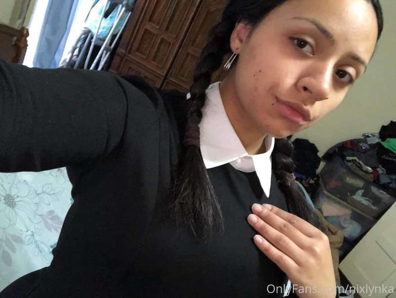 My Wednesday Addams cosplay from last Halloween! If you want.. 1