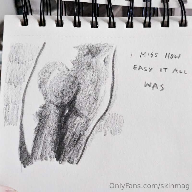 I miss how easy it was. The way those curves fit so nicely i..