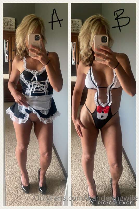 French Maid is the theme for an event I’ll be attending next..