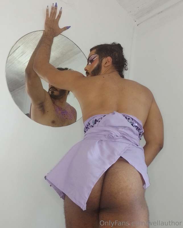 Uncensored lilac drag pics 😜 2