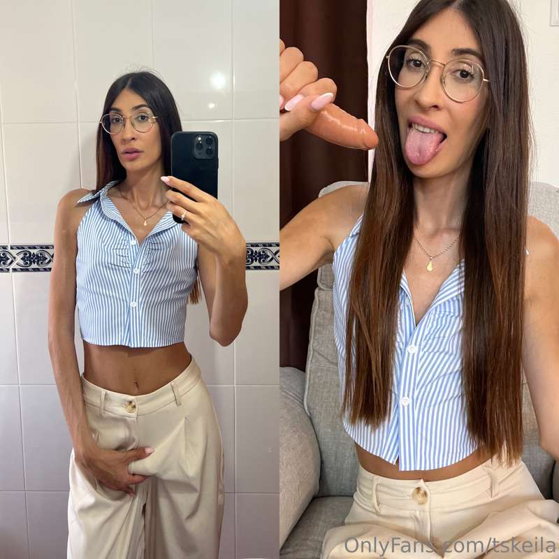 🚨 NEW!! Your first time eating cum & fucking a TS! 😋💦 You sa..