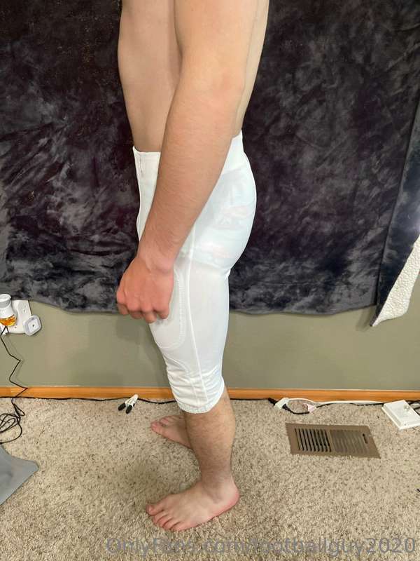 Me in football pants set 2 15
