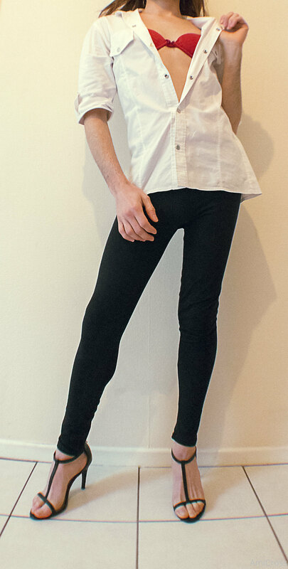 Black/White/Red Photo Shoot part 1.
When I was super thin an..