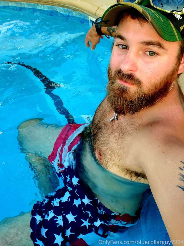 Could have used some company in the hot tub yesterday