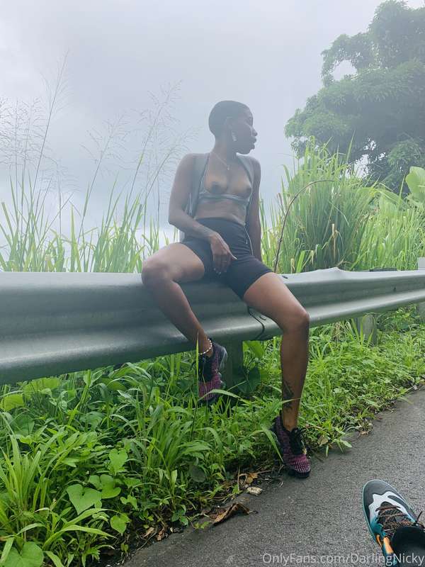 Horny nature girl