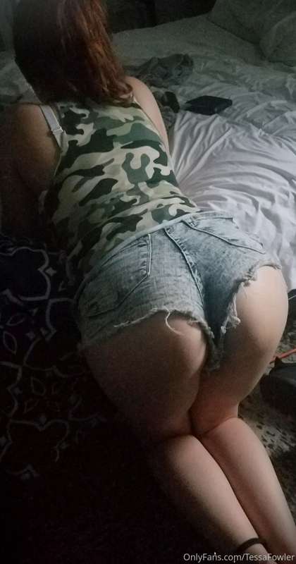 i wore this camo shirt so you wouldn’t notice my boobs, and ..