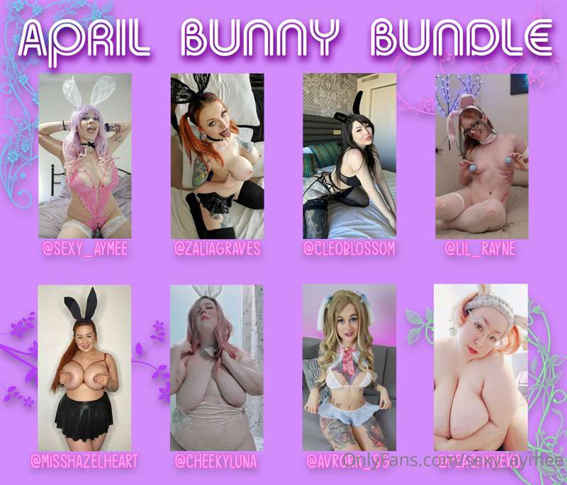 Bunny Bundle in your DM's!! If you don't see it you can tip ..