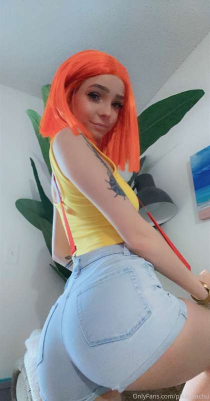 Pussy pics dressed as Adult Misty from Pokémon 🥰 4