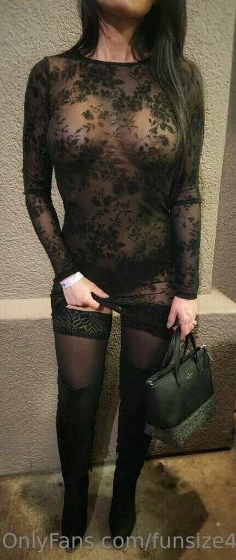 Would you take me in public only wearing this?
