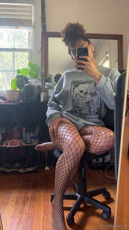Ass was assing in these fishnets 3