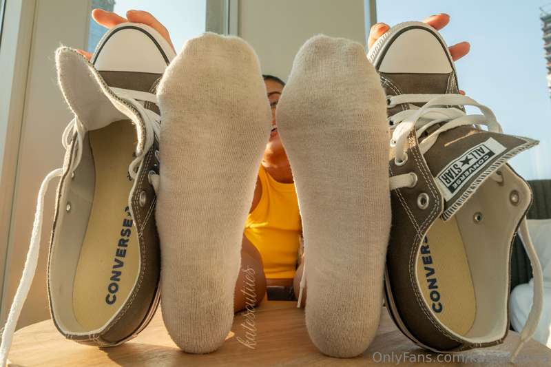 What would you do to sniff these converse after a long day o.. 3